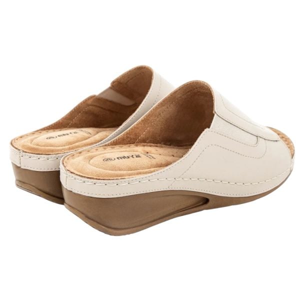 Muya 34217 Eroso Krem Kadın Anatomik Terlik