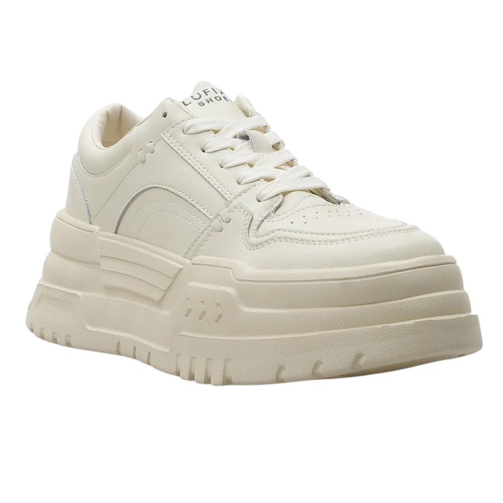 Lufian Darla Kırık Beyaz Kadın Sneaker