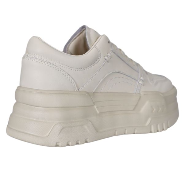 Lufian Darla Kırık Beyaz Kadın Sneaker