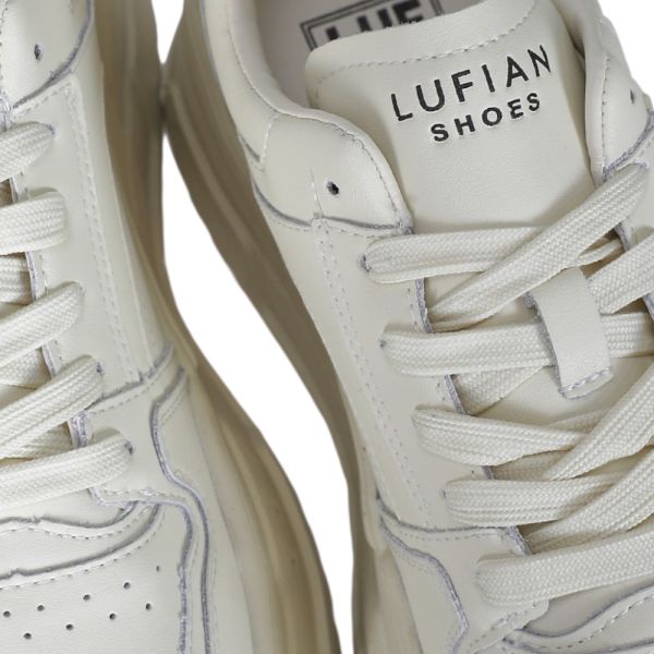Lufian Darla Kırık Beyaz Kadın Sneaker