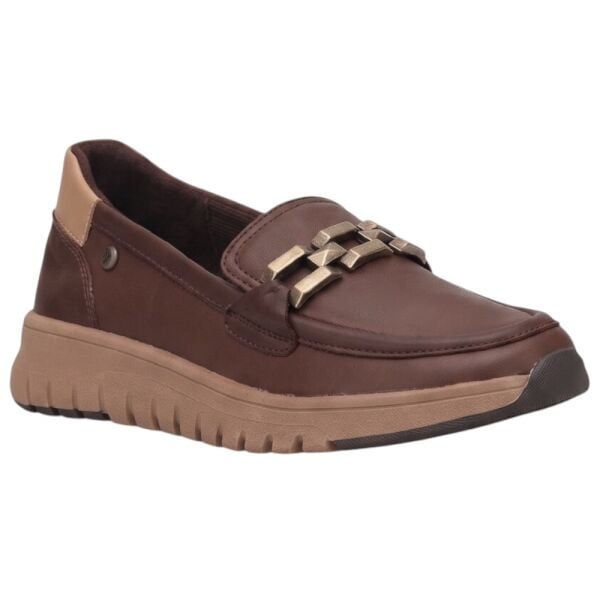 Mammamia D26KA-3610-B Kahve Kadın Comfort Deri Ayakkabı