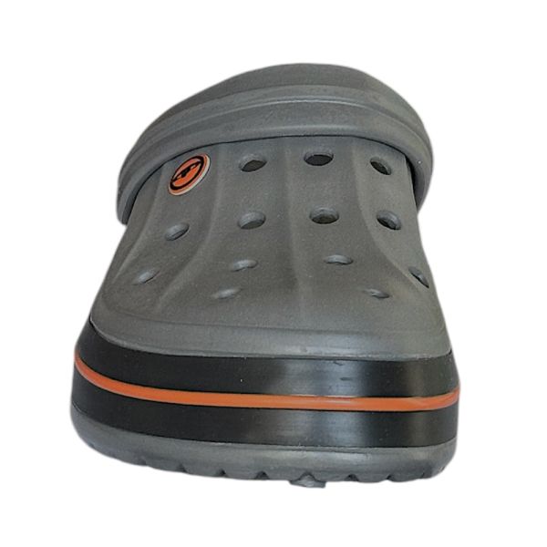 Akınal Bella E457 Gri/Turuncu Erkek Sabo Terlik