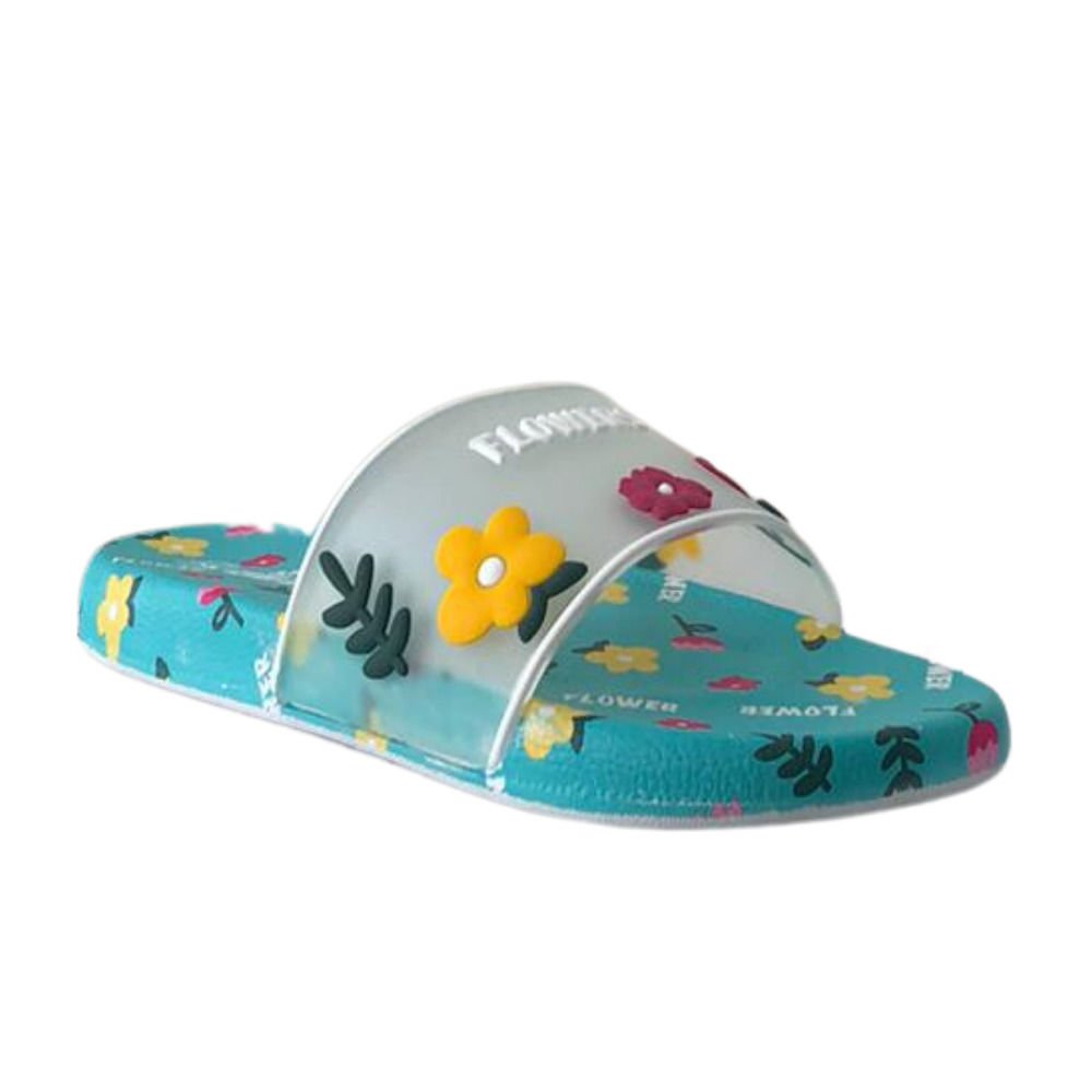 Gezer 14969 Mint Kadın Kaydırmaz Plaj Terlik