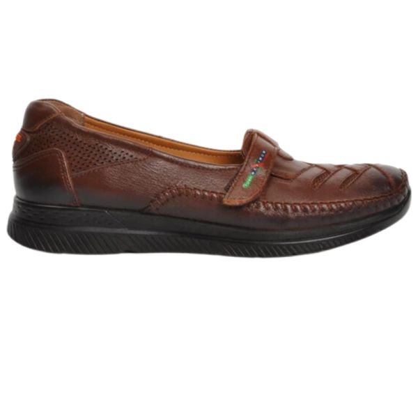 Forelli 29429-G Elena Taba Kadın Comfort Deri Ayakkabı