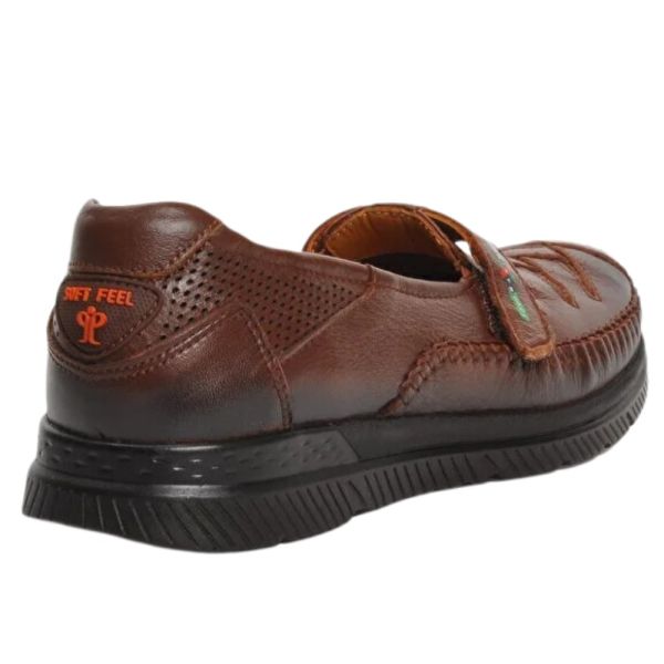 Forelli 29429-G Elena Taba Kadın Comfort Deri Ayakkabı