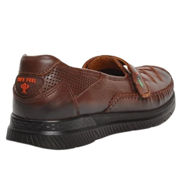 Forelli 29429-G Elena Taba Kadın Comfort Deri Ayakkabı