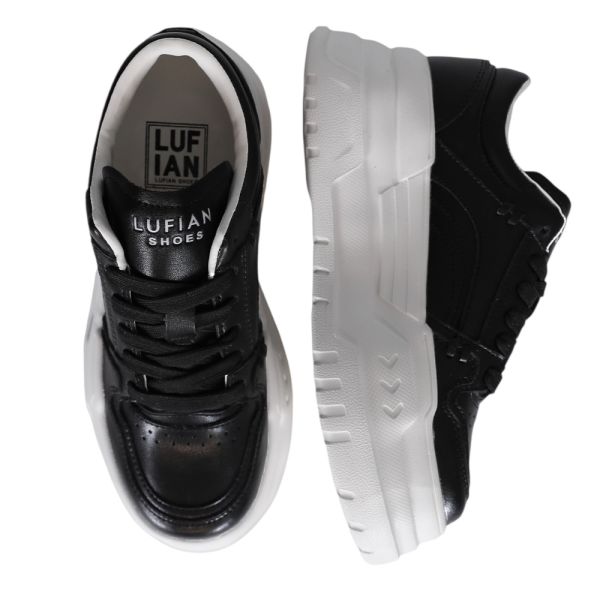 Lufian Darla Siyah Kadın Sneaker