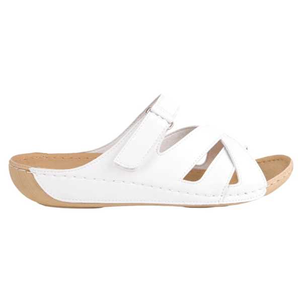 Muya 31127 Crista Beyaz Kadın Anatomik Terlik