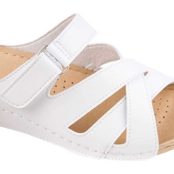 Muya 31127 Crista Beyaz Kadın Anatomik Terlik