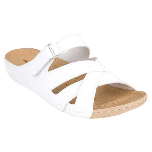 Muya 31127 Crista Beyaz Kadın Anatomik Terlik