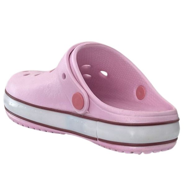 Akınal Bella Pudra Işıklı Çocuk Havuz/Deniz Terlik Sandalet