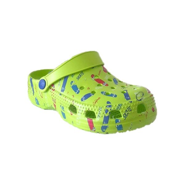 Akınal Bella E012 Yeşil Çocuk Havuz/Deniz Terlik Sandalet