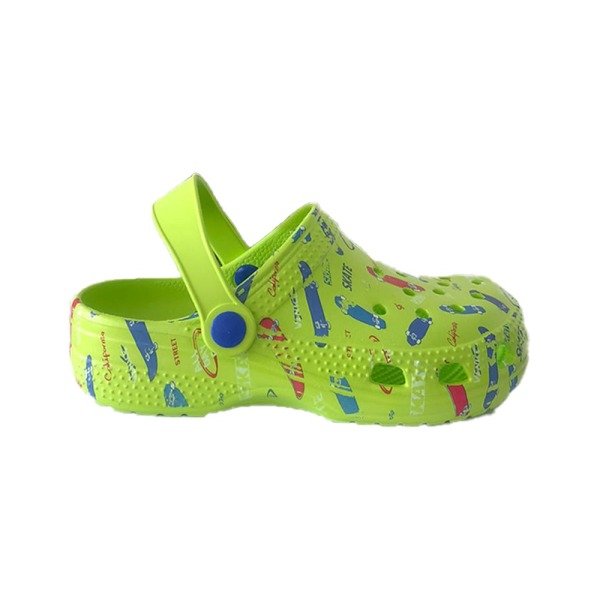 Akınal Bella E012 Yeşil Çocuk Havuz/Deniz Terlik Sandalet