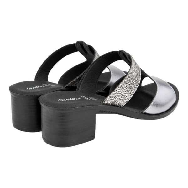 Muya 31010 Ceria Kurşun Kadın Topuklu Terlik