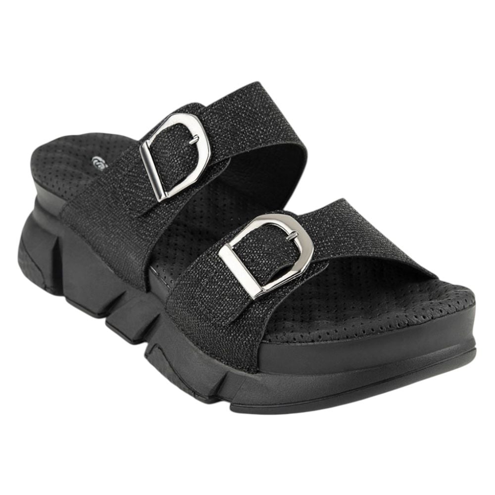 Muya 35244 Kiirus Siyah Kadın Air Taban Terlik