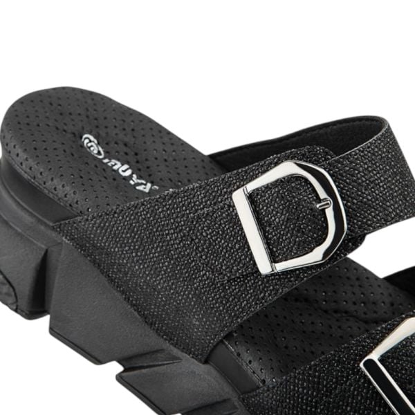 Muya 35244 Kiirus Siyah Kadın Air Taban Terlik