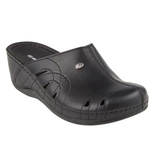 Muya 31147 Gola Siyah Kadın Comfort Sabo Terlik