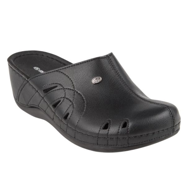 Muya 31147 Gola Siyah Kadın Comfort Sabo Terlik