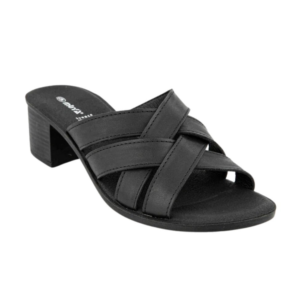 Muya 33000 Anagram Full Siyah Kadın Topuklu Terlik