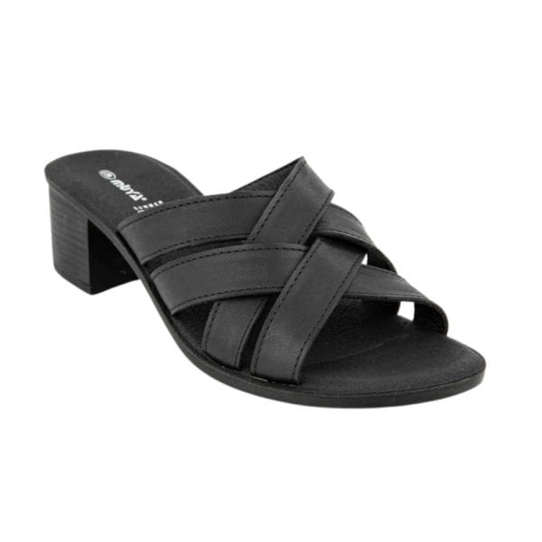 Muya 33000 Anagram Full Siyah Kadın Topuklu Terlik