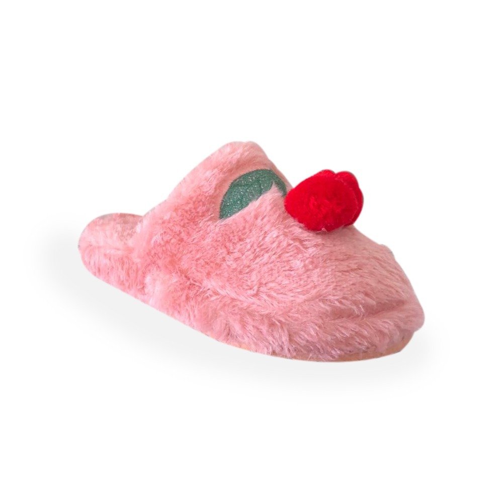 Cex Kiraz 1PR Pudra Kadın Ev İçi Terlik