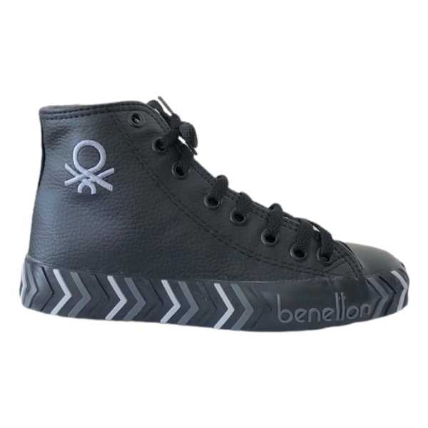 Benetton BN-30724 Siyah Kadın Spor Ayakkabı