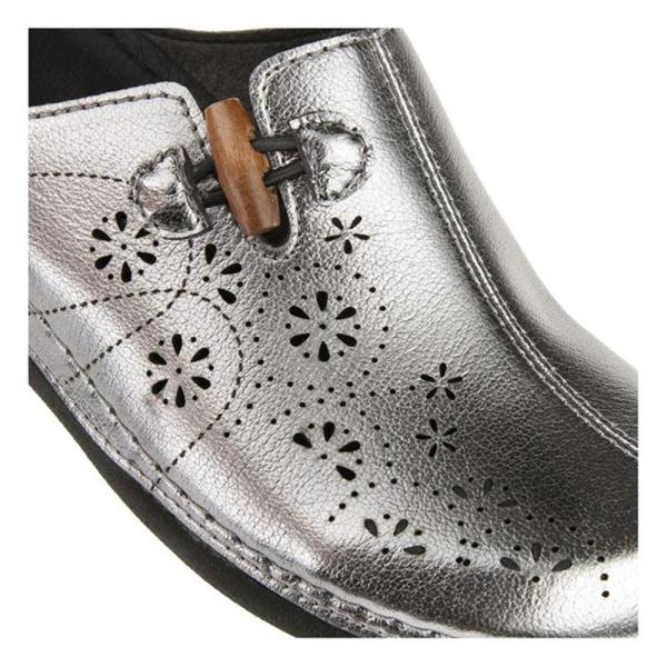 Muya 31106 Freya Kurşun Kadın Comfort Sabo Terlik