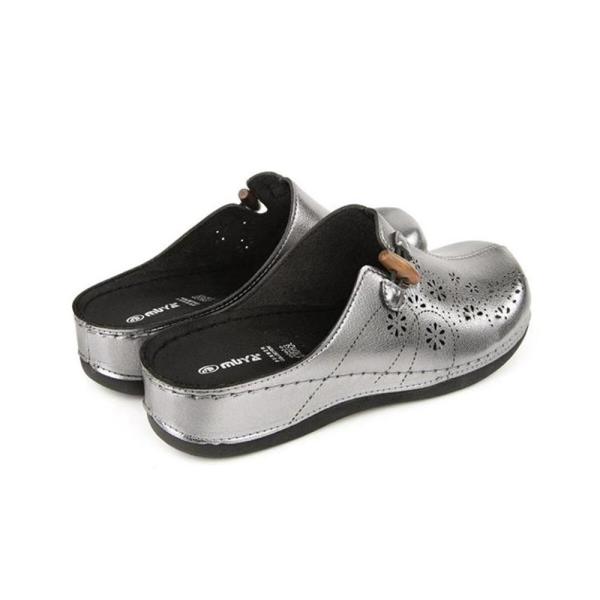 Muya 31106 Freya Kurşun Kadın Comfort Sabo Terlik