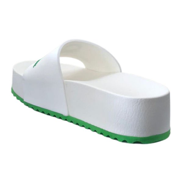 Benetton BN-1211 Beyaz Kadın Topuklu Terlik