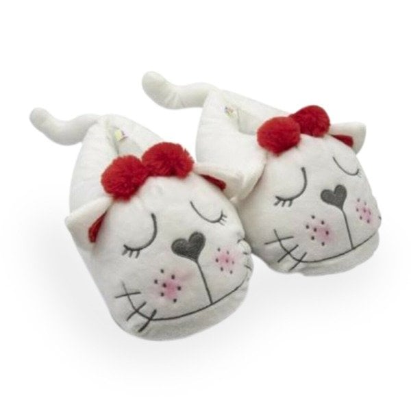 Twigy RR0554 Tw Dreamer Kedili Kadın Hayvan Figürlü Panduf