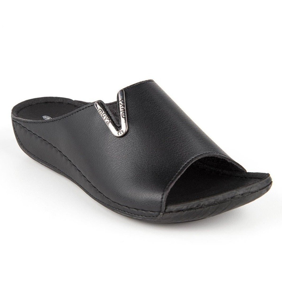 Muya 31125 Nest Siyah Kadın Anatomik Terlik