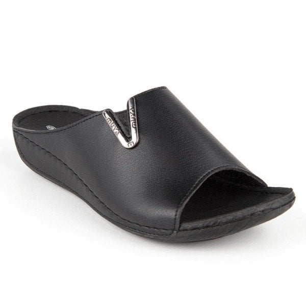 Muya 31125 Nest Siyah Kadın Anatomik Terlik