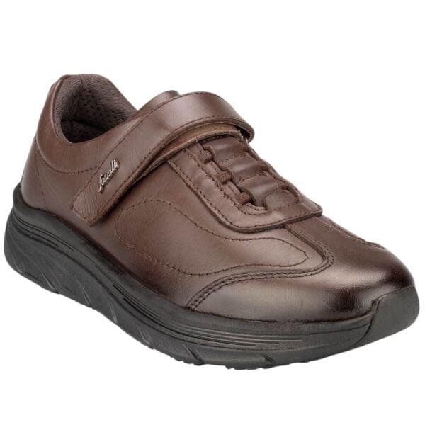 Forelli 31106-G Sedef Taba Kadın Comfort Deri Ayakkabı