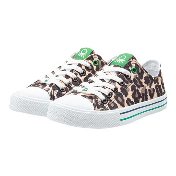 Benetton BN-30179 Beyaz Kadın Spor Ayakkabı