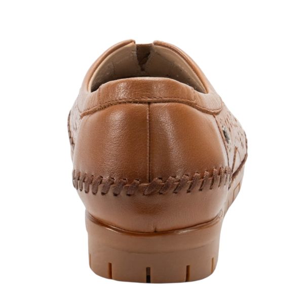 Forelli 23409-G Twin Taba Kadın Comfort Deri Ayakkabı