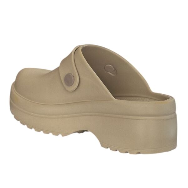 Akınal Bella E443 Bej Kadın Deliksiz Sabo Terlik