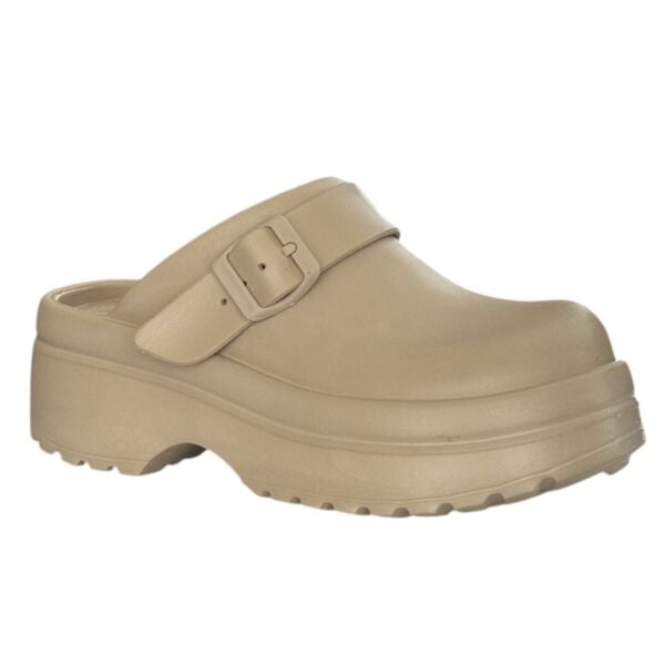 Akınal Bella E443 Bej Kadın Deliksiz Sabo Terlik