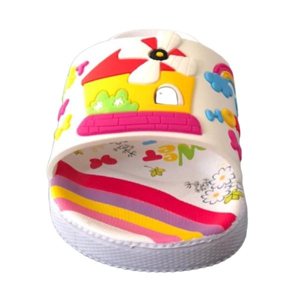 Calx P.845 Beyaz Çocuk Havuz/Deniz Terlik