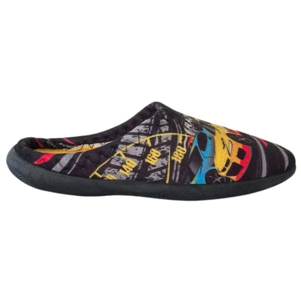 Gezer 13598 Siyah Arabalı Çocuk Ev İçi Terlik