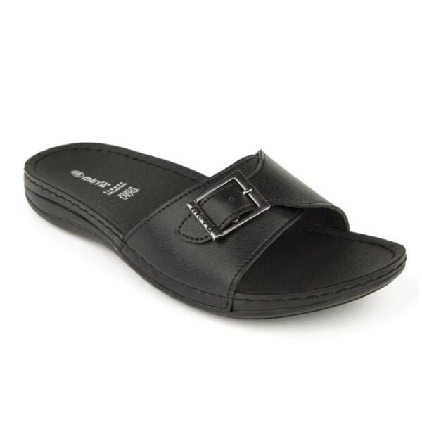 Muya 31111 Luice Siyah Kadın Anatomik Terlik