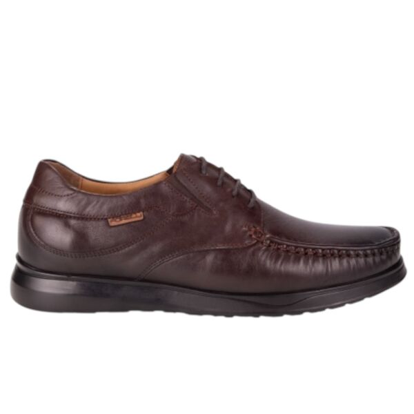 Forelli 35302-G Soft Kahve Erkek Comfort Deri Ayakkabı
