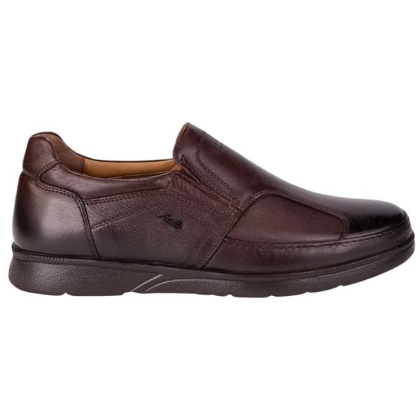 Forelli 32606-H Hoka Kahve Erkek Comfort Deri Kemik Ayakkabısı