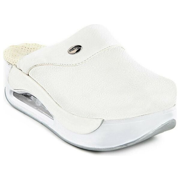 Muya 32230 Stand Beyaz Kadın Air Taban Sabo Terlik