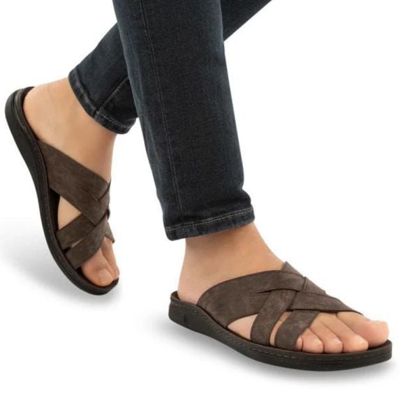 Muya 31318 Tiger Kahve Erkek Günlük Terlik