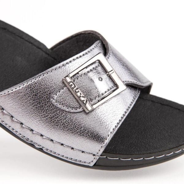 Muya 31111 Luice Kurşun Kadın Anatomik Terlik