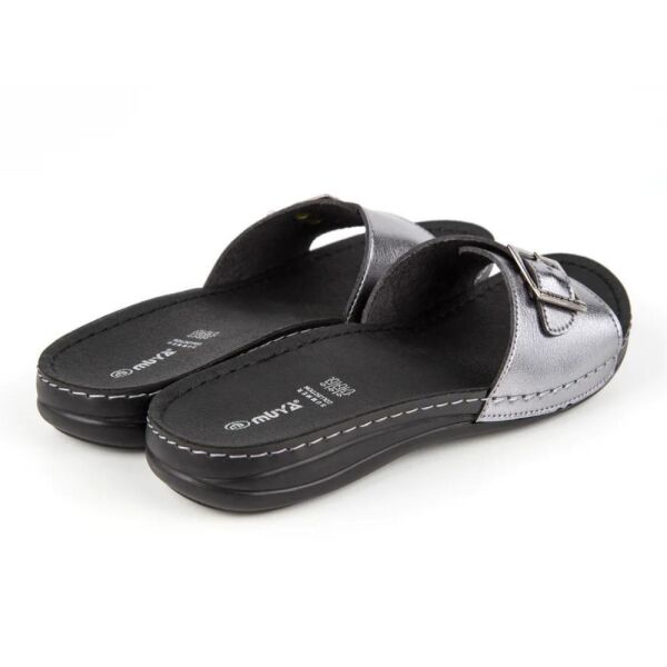 Muya 31111 Luice Kurşun Kadın Anatomik Terlik