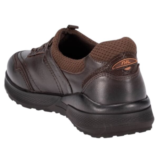 Forelli 46709-G Slins Kahve Kadın Comfort Deri Ayakkabı