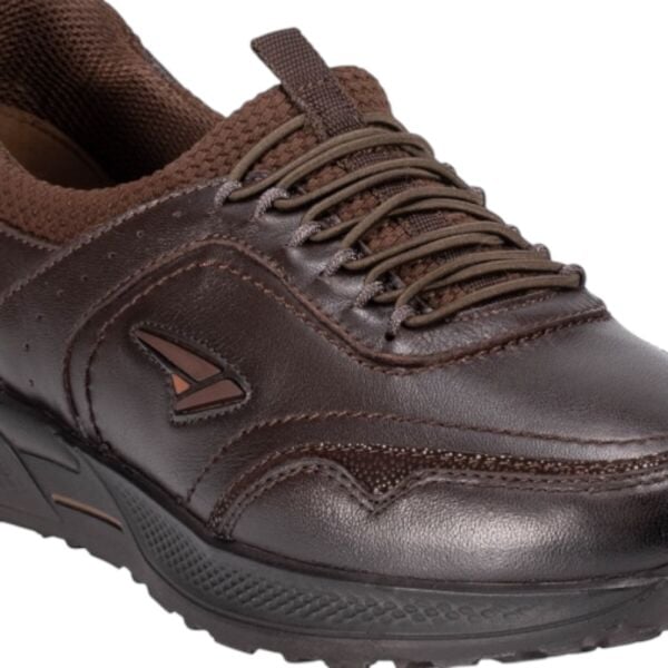 Forelli 46709-G Slins Kahve Kadın Comfort Deri Ayakkabı