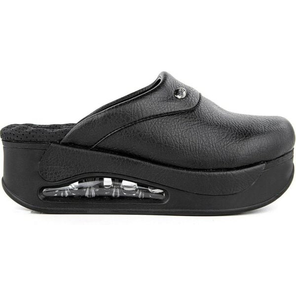 Muya 32230 Stand Siyah Kadın Air Taban Sabo Terlik