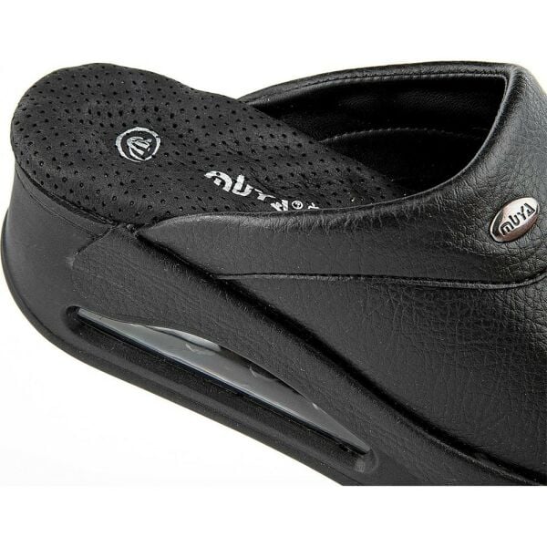 Muya 32230 Stand Siyah Kadın Air Taban Sabo Terlik